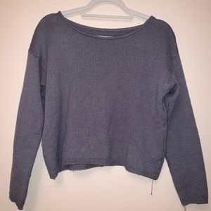 Brandy Melville Gray Wool Sweater